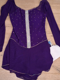 Figure skating competition dress child size 14