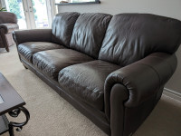 Natuzzi Leather Sofa Set