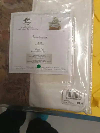 Whole Home Brentwood Queen Sheet Set, View more