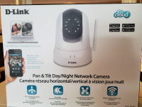 DLINK Pan & Tilt Day/Night camera - $80