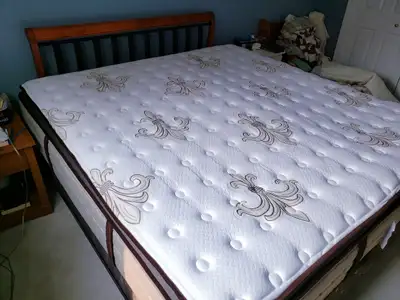 KING Size Mattress & Boxspring - PRICED to SELL, View more