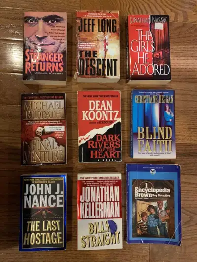 9 Fiction Books, View more