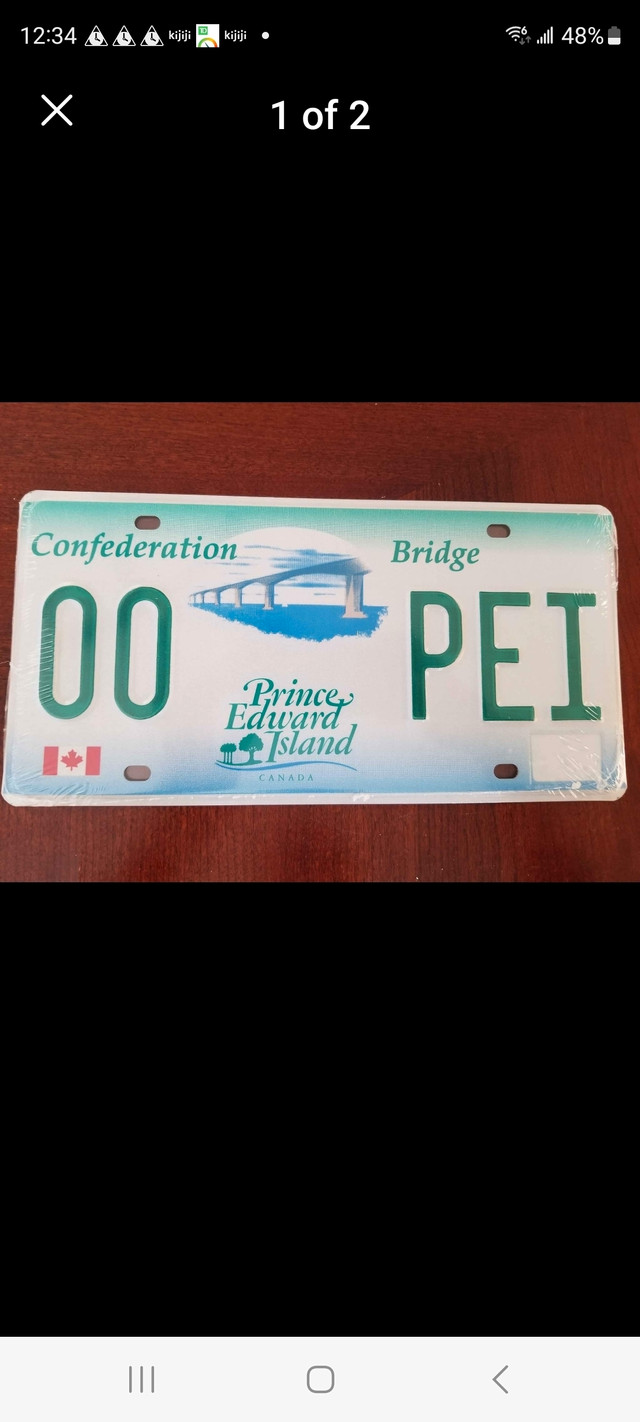 NEW 1997 PEI Sample Confederation Bridge Plate in Arts & Collectibles in Summerside