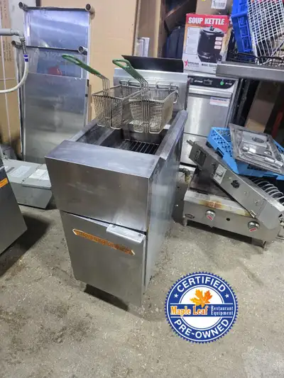Frymaster GF14 40Lb. Natural Gas Deep Fryer - 100,000 BTU, View more