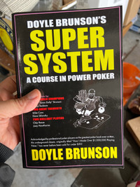 Super System Doyle Brunson power poker 