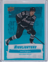 2022-23 UPPER DECK HIGHLIGHTERS # HL-19 JACK HUGHES DEVILS