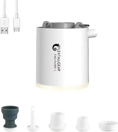 Tiny Portable Air Pump and Lantern, View more