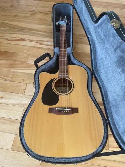 Guitare Takamine gauchère EF340CLH / Lefty Takamine EF340CLH, View more