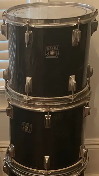 Tama 1980s Imperialstar Toms in excellent condition, View more