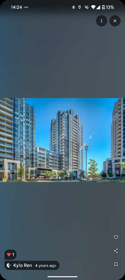Rental condo 1+1 North York
