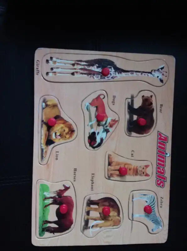 Wood Puzzles for Kids (8 to choose from) in Toys & Games in Oshawa / Durham Region - Image 8
