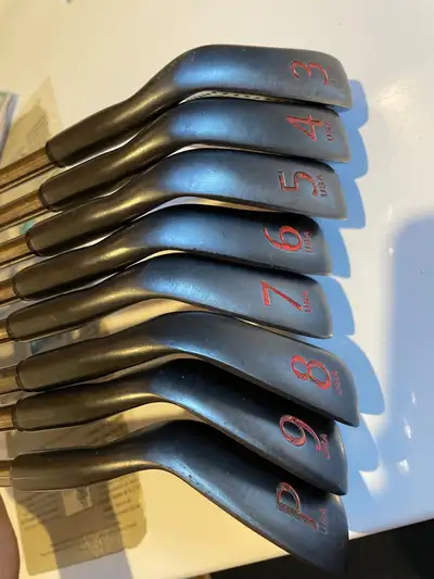 Powerbilt TPS 3/P irons set RH steel shaft excellent condition, View more