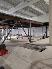 Mezzanine Structure - Raised Storage Platform - Stairs - Welding