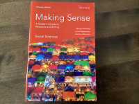 Making Sense - A Student’s Guide to Research and Writing