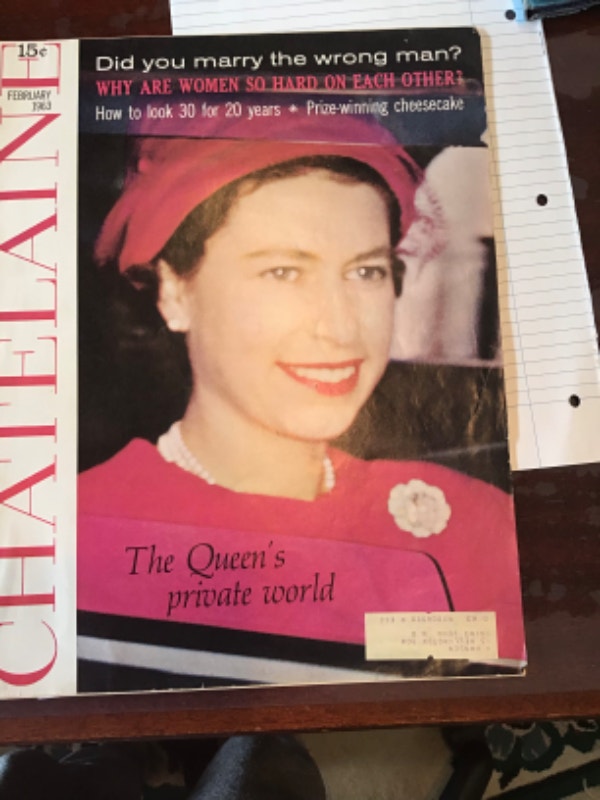 Queen Elizabeth & Royalty Vintage Magazines Arts & Collectibles