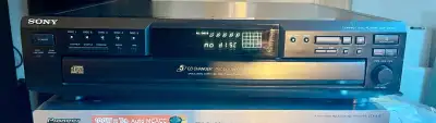 Sony Cdp-ce245 - 5 Disc Cd Changer Carousel Rotary Disc Player, View more