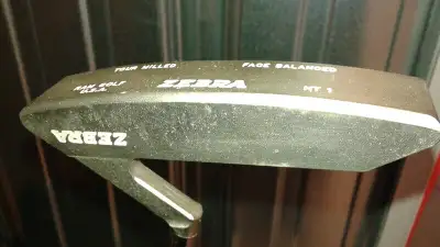 PUTTER ZEBRA TOUR MILLED HT-1 Z-HOSEL STAINLESS droitier, View more