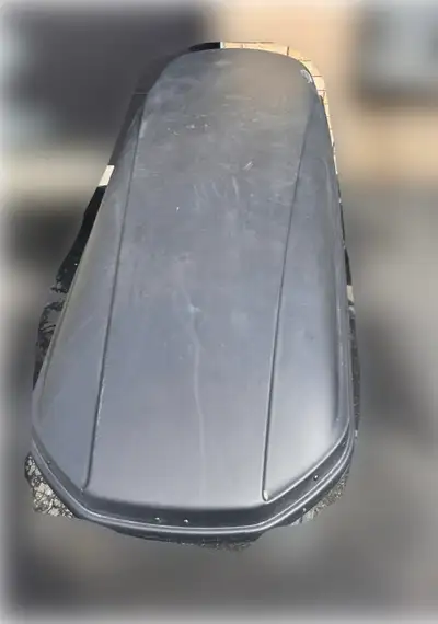 XL Thule/Volvo 84"x34.5x17" Cargo/Ski roof  box , View more