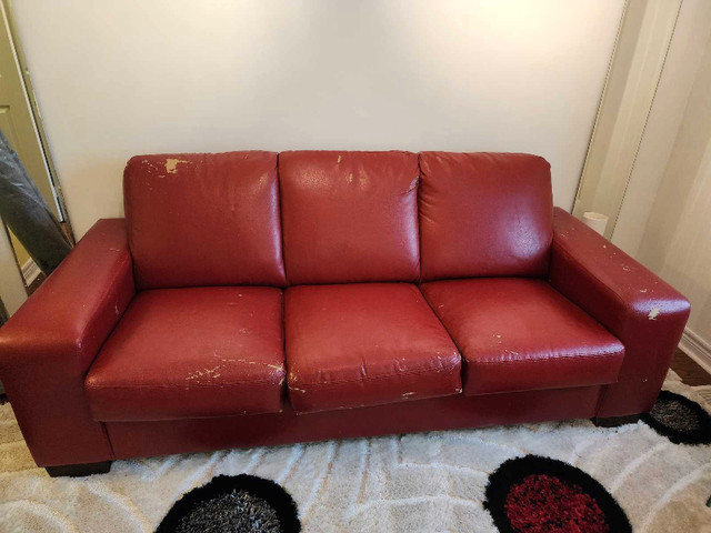 Free - sofa bed (pull-out, queen size)  in Free Stuff in Markham / York Region