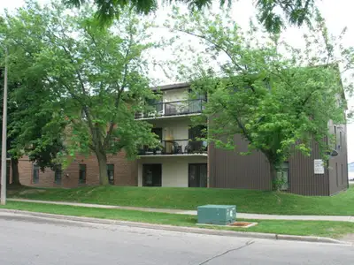 2BR apt in quiet neighborhood. Includes all utilities incl. electricity, heating and water. Apt is o...