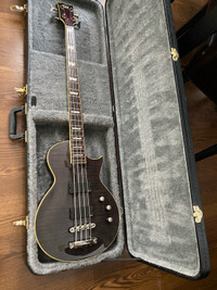 ESP  LTD   EC-414 Electric Bass Guitar with Hard Case