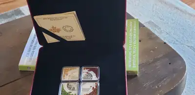 Limited Edition Silver Coin Set Mintage 2000 Worldwide *2019 The Elements Quartet Set 4x11.85grams P...