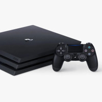 PS4 pro with 2 controllers