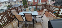 Nice patio table and chairs 