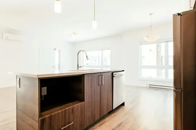 Magnifique condo 2 chambres Rez-de-chaussée avec électros