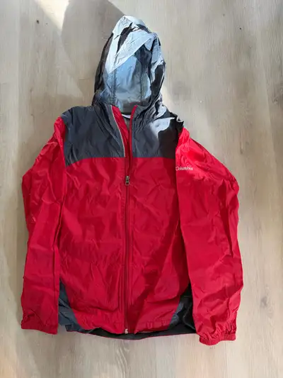 LIKE NEW! Columbia Raincoat Kids Size L, View more