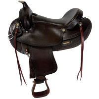 New 16" Western Rawhide Signature Buster Xtra Wide Trail Saddle