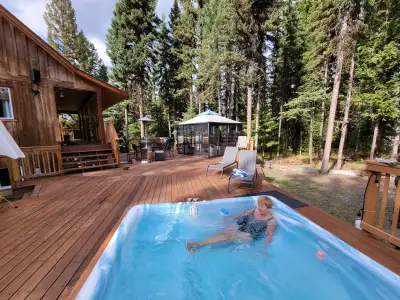 Luxury Chalet Hot Tub by Lake vacation rental next week, View more