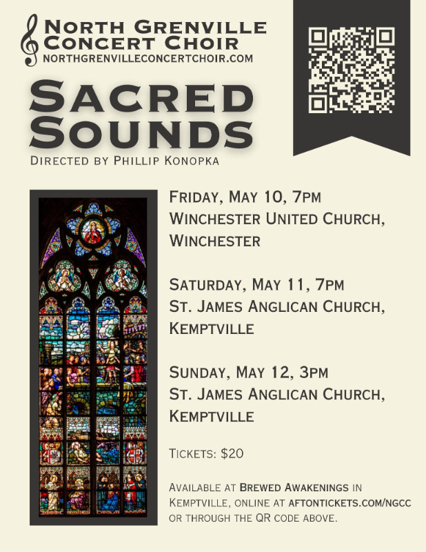 Sacred Sounds (3 concerts) in Events in Ottawa