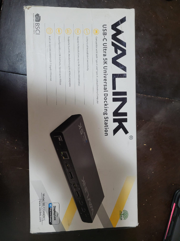 WAVLINK 5K USB C Docking Station in General Electronics in Mississauga / Peel Region - Image 2