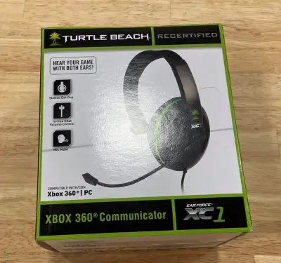BNIB  Turtle Beach Earforce XC1 Xbox 360 Communicator, View more