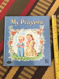 Vintage 1959 My Prayers Whitman Story Hour children’s hardcover 