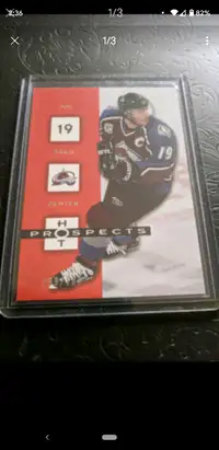 Joe Sakic Limited Edition/100 Hockey Card