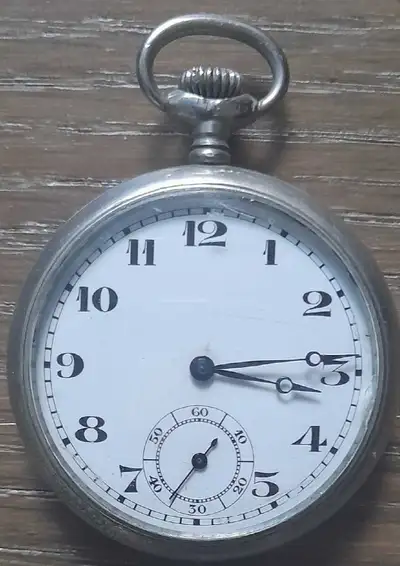 Vintage mechanical pocket watch excellent working condition