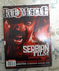 Magazine Rue Morgue november 2010 Serbian film hoŕreur