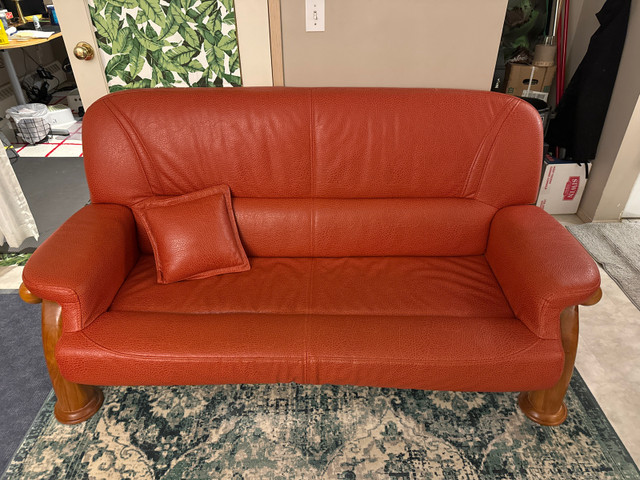 Leather Sofa  in Couches & Futons in Calgary