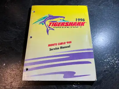 1996 Arctic Cat Tigershark Monte Carlo 900 Jet Ski Repair Manual, View more