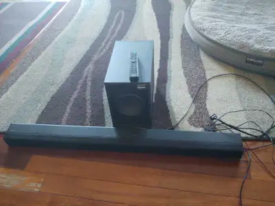 Sony soundbar and subwoofer , View more