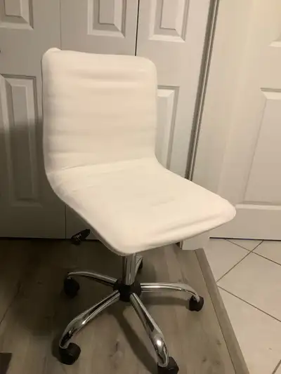 White Armless Office Chair, View more