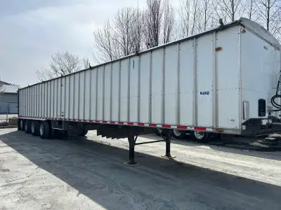 2013 Western Quad axle -53' trailer in good condition. 92.8 Cu Yards, 48" belt , first and fourth li...