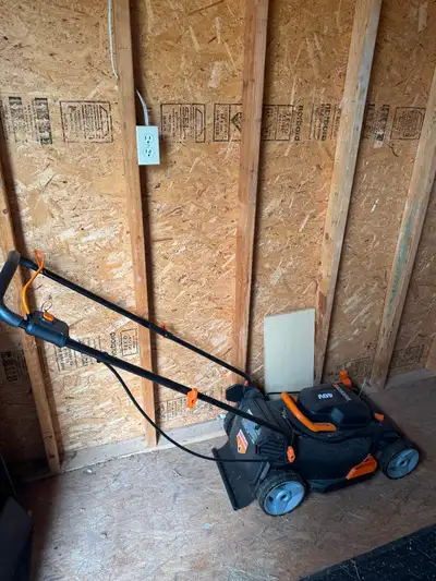 Lawn mower and weed wacker, View more