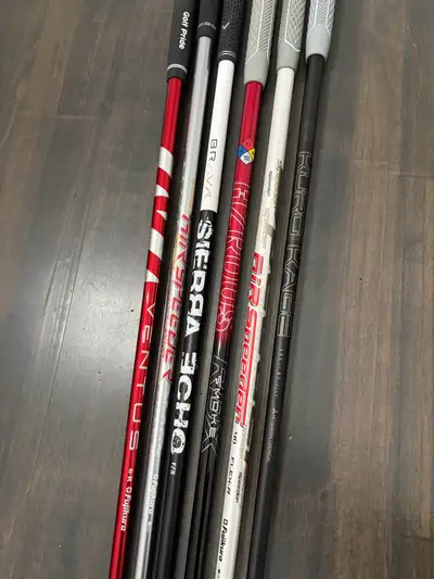 Golf Shafts Available, View more
