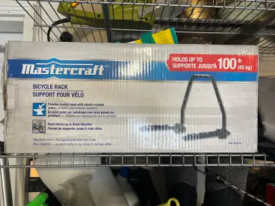 Mastercraft WallBike Rack 3 Bikes - 100 lb Capacity - New in B, View more