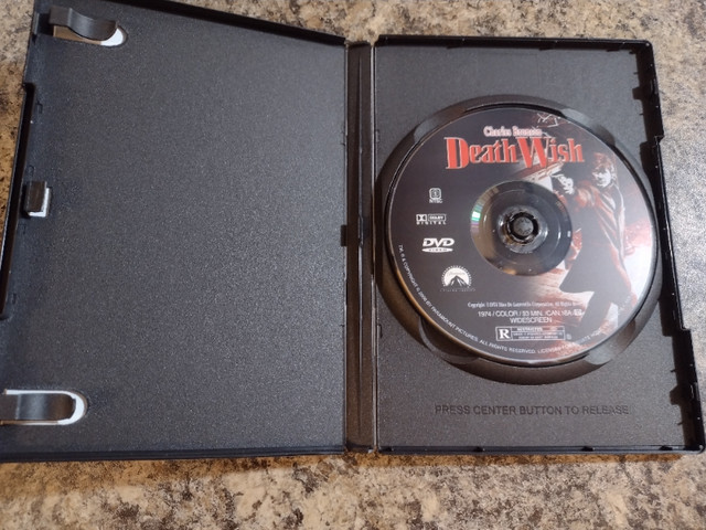 DEATH WISH DVD. in CDs, DVDs & Blu-ray in Edmonton - Image 3