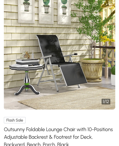 Chaise longue, View more