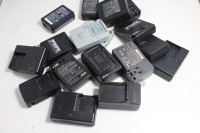 Chargeurs de batterie d'appareils photo usagés - camera chargers
